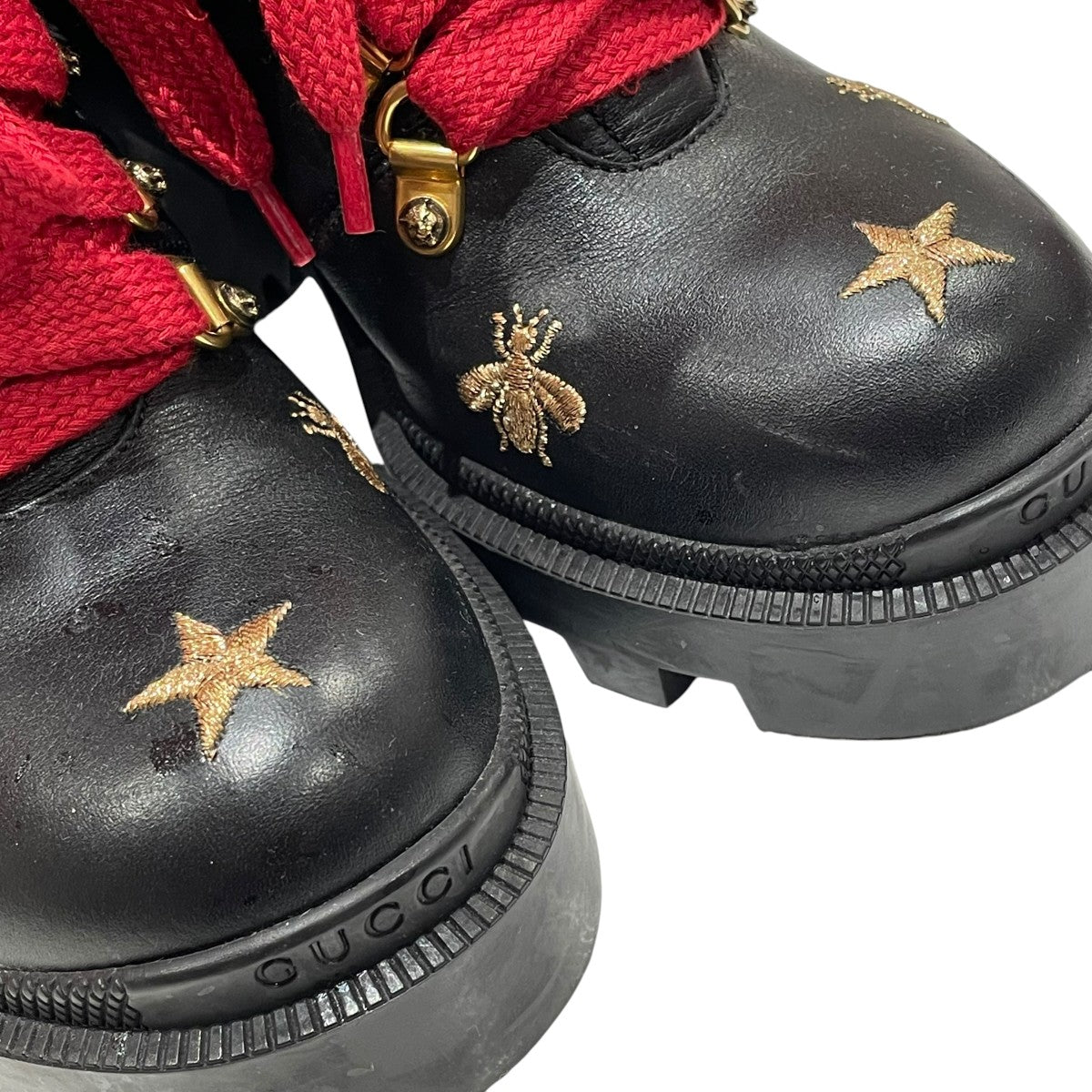 GUCCI レザーブーツ498695 古着・中古-8枚目のアイテム画像