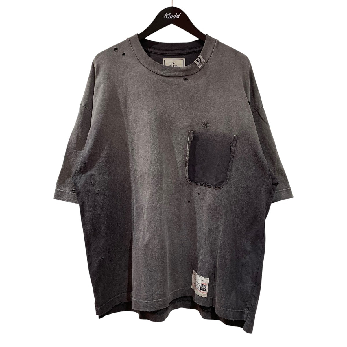 Maison MIHARA YASUHIRO Sun Faded Like T-shirt半袖TシャツA14TS611 古着・中古-1枚目のアイテム画像