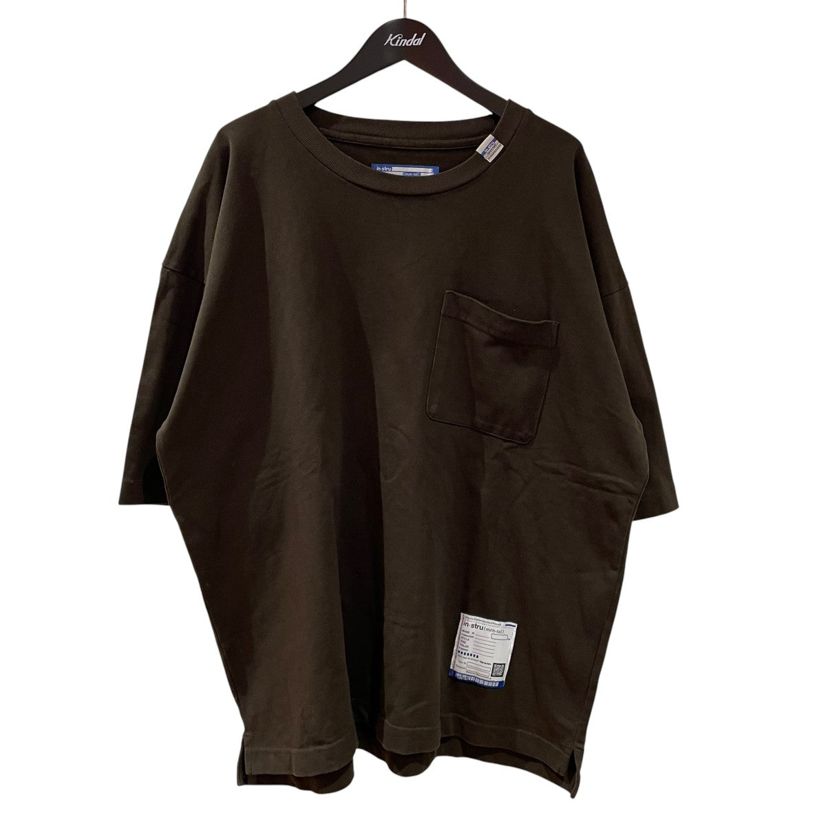 Maison MIHARA YASUHIRO Heavy Weight Jersey Half-sleeve T-shirt半袖TシャツI12TS512 古着・中古-1枚目のアイテム画像