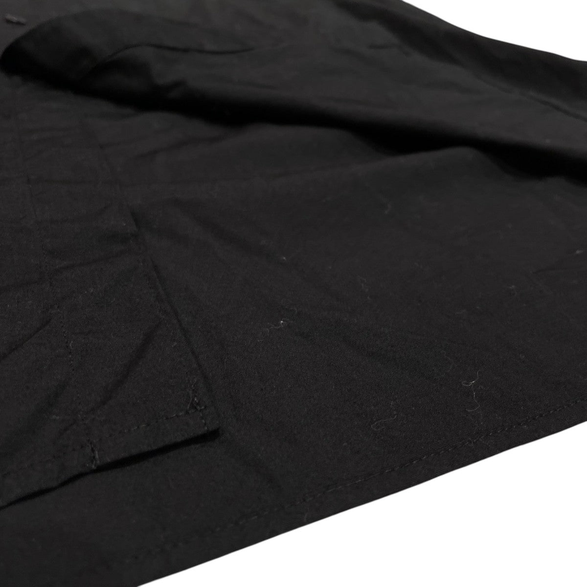 Yohji Yamamoto pour homme 23SSパッチワークZIP衿B長袖シャツHZ-B18-012 古着・中古-5枚目のアイテム画像