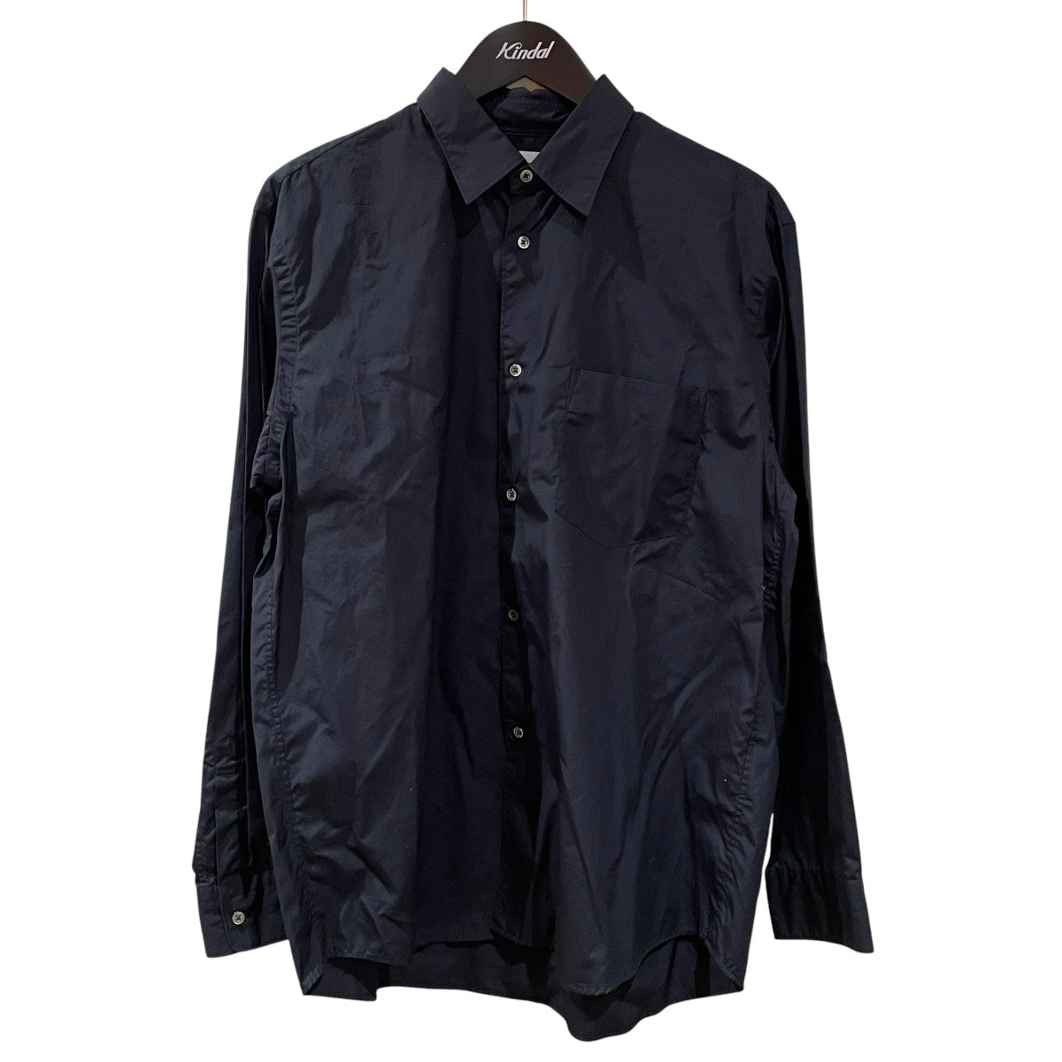 Graphpaper Broad L S Oversized Regular Collar Shirt長袖シャツGM211-50108B 古着・中古-1枚目のアイテム画像