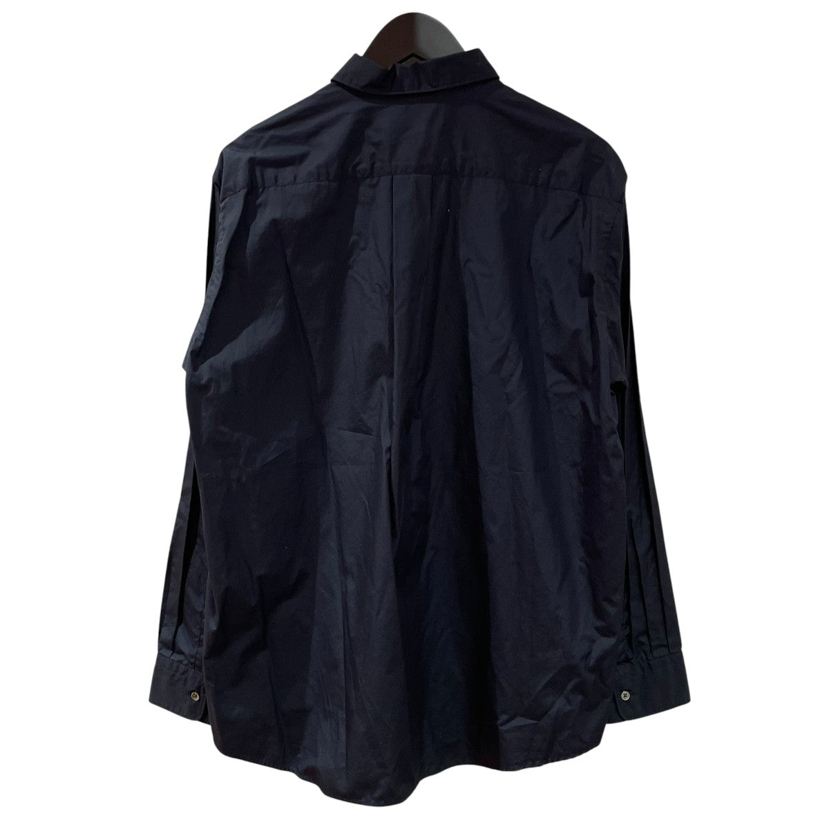 Graphpaper Broad L S Oversized Regular Collar Shirt長袖シャツGM211-50108B 古着・中古-2枚目のアイテム画像