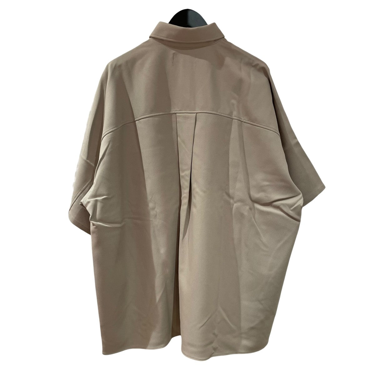 Graphpaper Stretch Kersey Short Yoke Sleeve Shirt半袖シャツGM221-50086 古着・中古-2枚目のアイテム画像