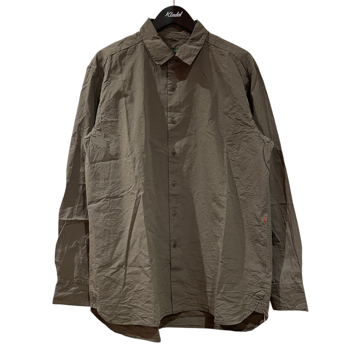 CASEY CASEY BIG RACC OURCIE SHIRT長袖シャツ22HC336 古着・中古-1枚目のアイテム画像