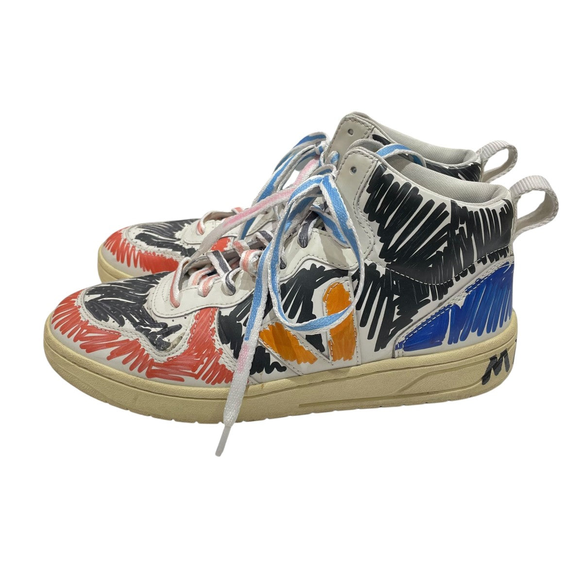 MARNI×VEJA ハイカットスニーカー 古着・中古-3枚目のアイテム画像