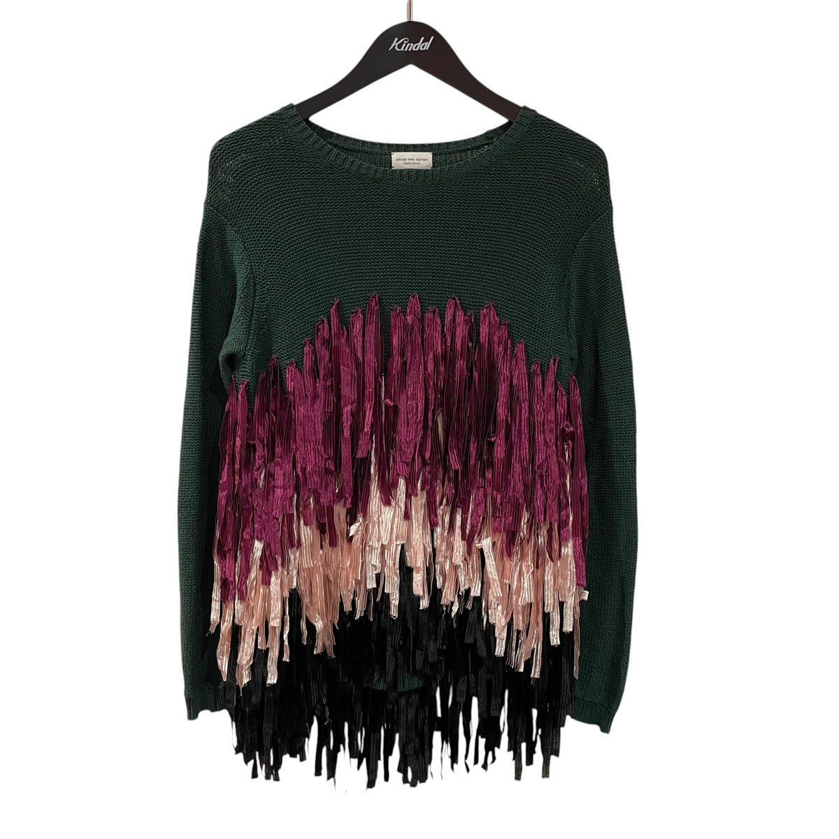 DRIES VAN NOTEN 薄手ニット 古着・中古-1枚目のアイテム画像