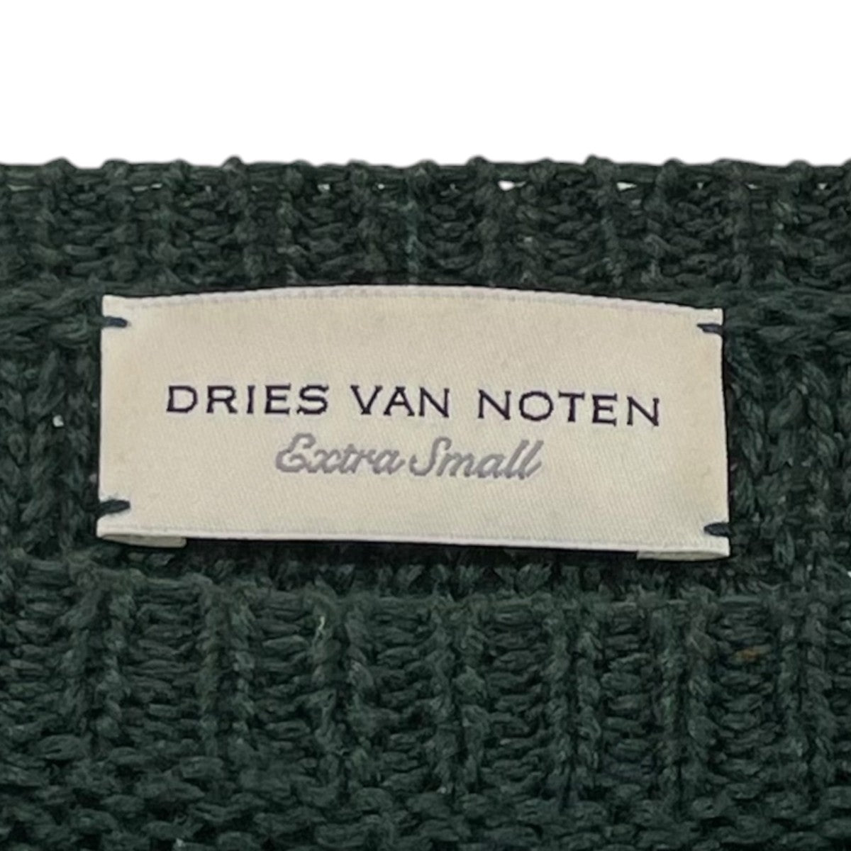 DRIES VAN NOTEN 薄手ニット 古着・中古-8枚目のアイテム画像