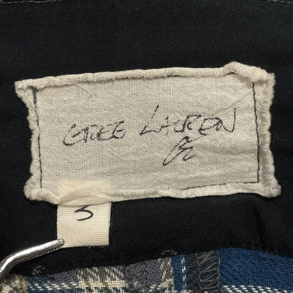 GREG LAUREN ネルシャツ 古着・中古-7枚目のアイテム画像