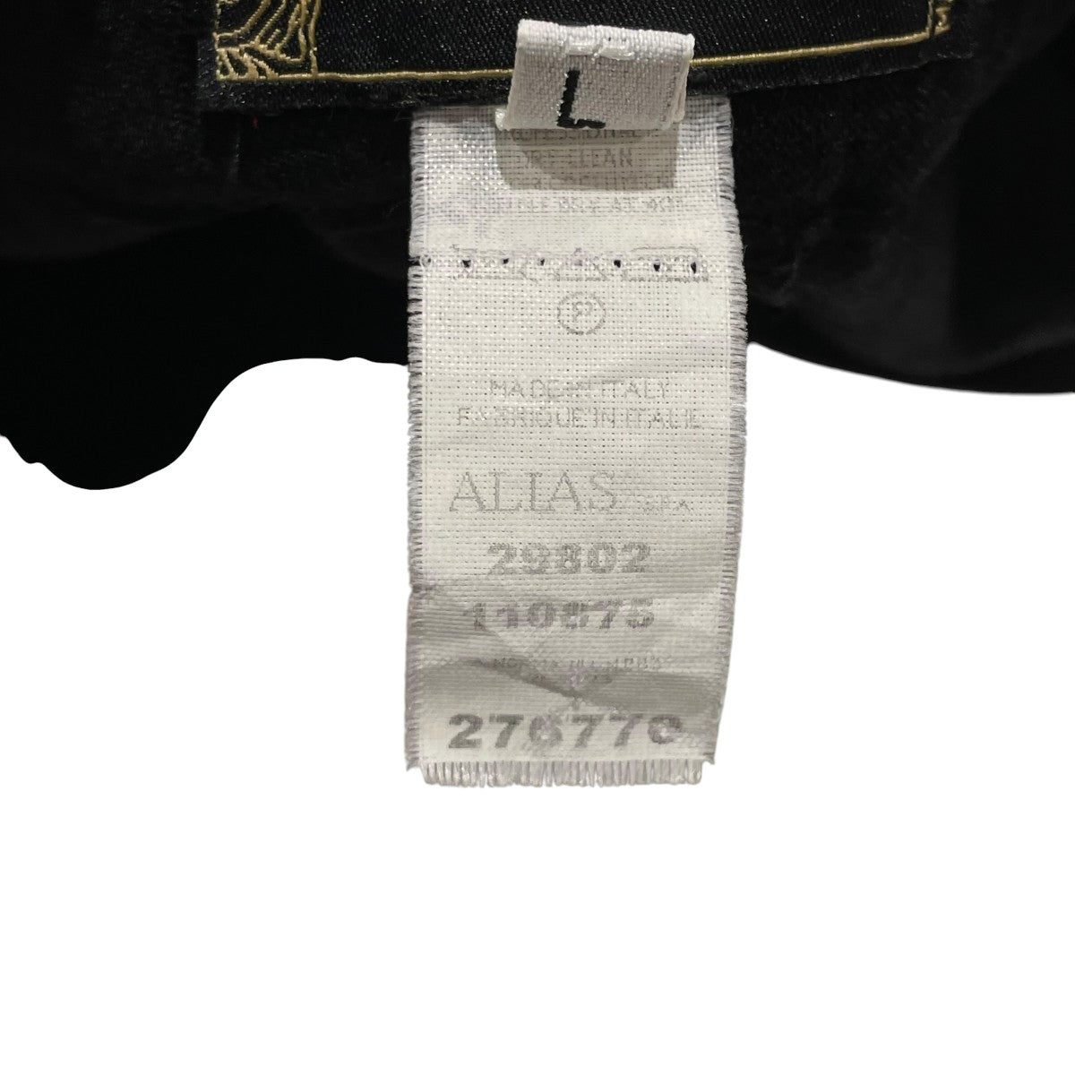 VERSACE 90s~00s ウールギャバジップカーゴパンツ276770 古着・中古-5枚目のアイテム画像