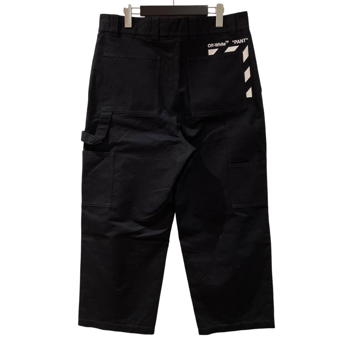 OFFWHITE Pocket Carpenter Pantsペインターパンツlg 425 古着・中古-2枚目のアイテム画像