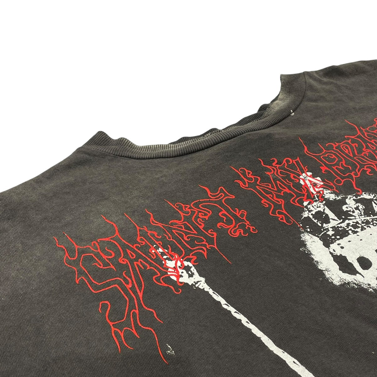 SAINT MICHAEL SAINT IS A KISS LS TEE長袖TシャツSM HR1 0000 028 古着・中古-3枚目のアイテム画像