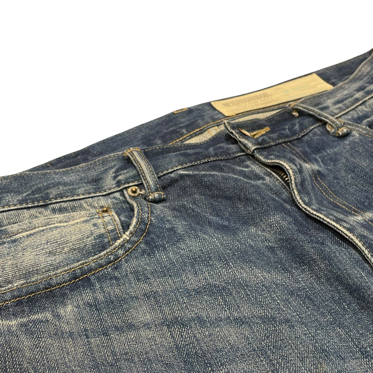 NEIGHBORHOOD 17AWSAVAGE DP NARROWデニムパンツ172NYNH PTM01S 古着・中古-3枚目のアイテム画像