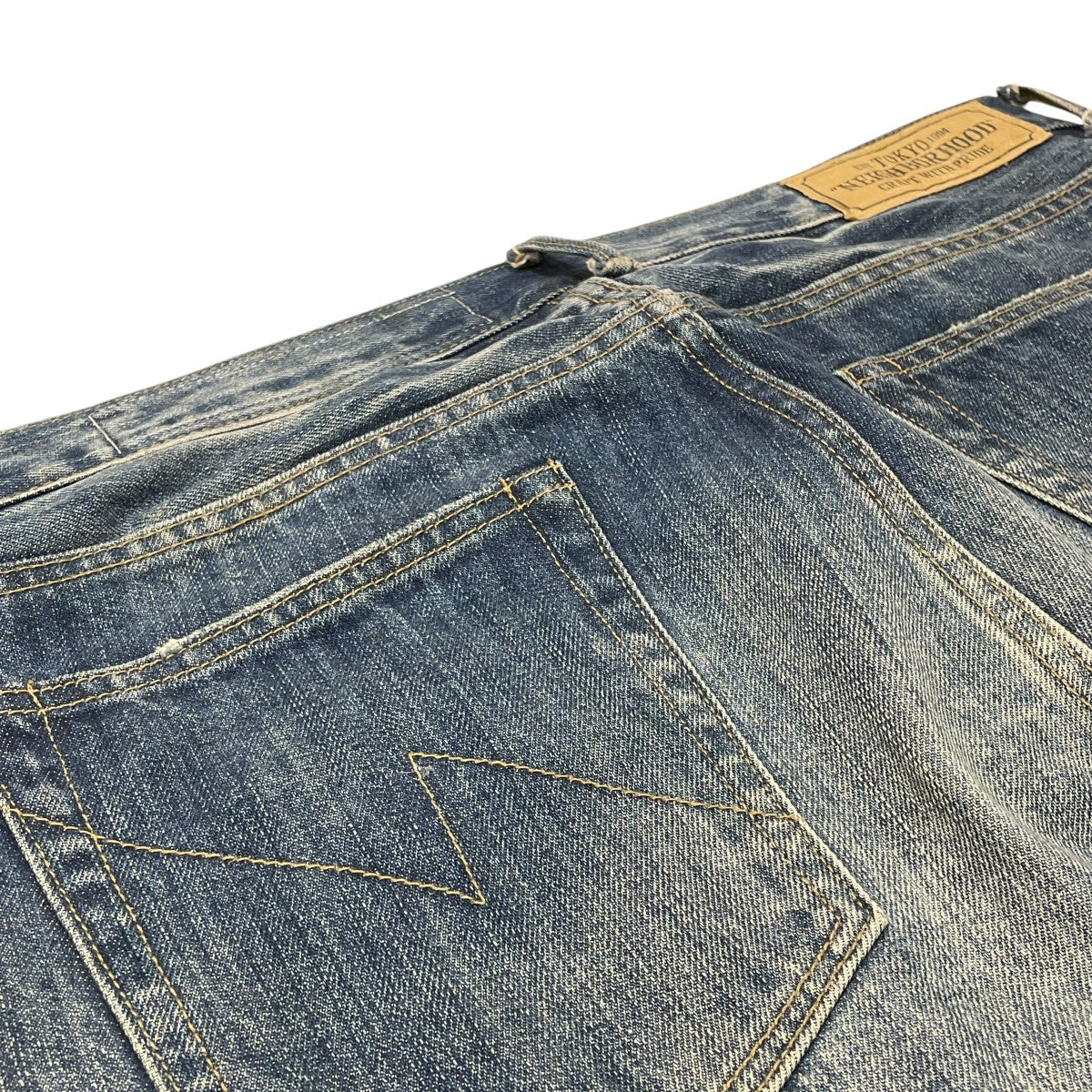 NEIGHBORHOOD 17AWSAVAGE DP NARROWデニムパンツ172NYNH PTM01S 古着・中古-5枚目のアイテム画像