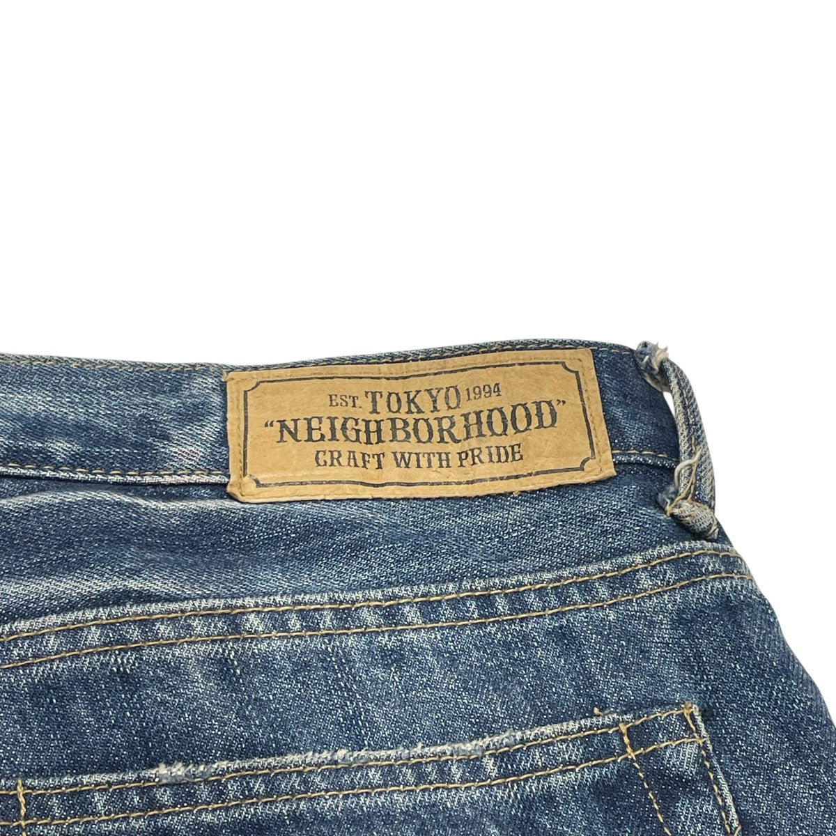 NEIGHBORHOOD 17AWSAVAGE DP NARROWデニムパンツ172NYNH PTM01S 古着・中古-6枚目のアイテム画像
