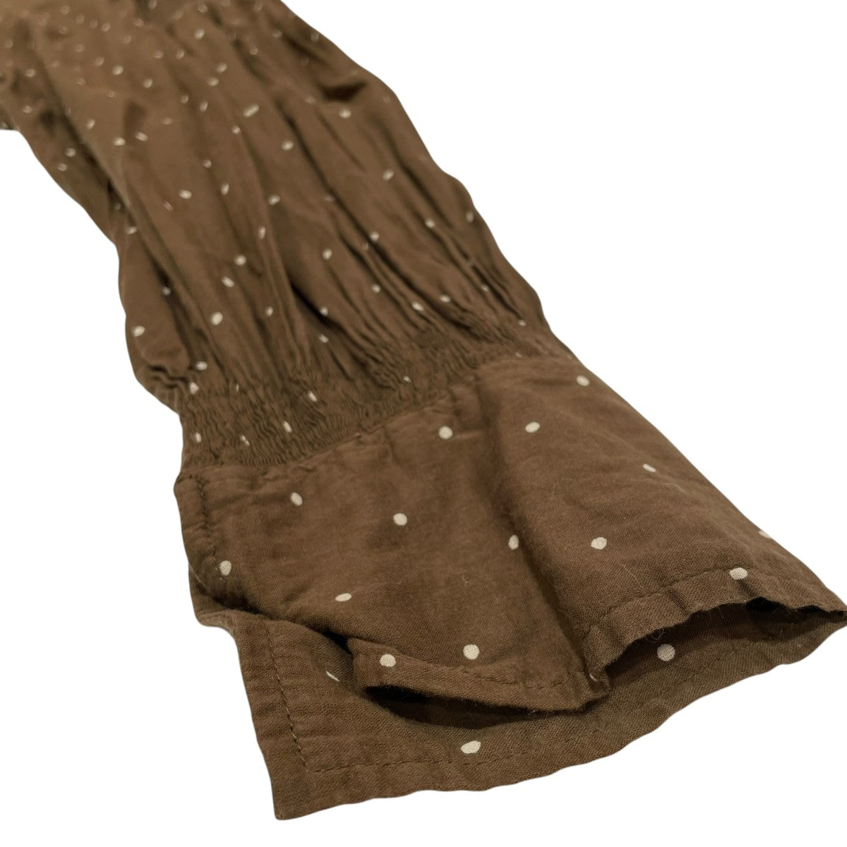 crinkle crinkle crinkle frill collar blouse長袖シャツcc 3025 古着・中古-4枚目のアイテム画像