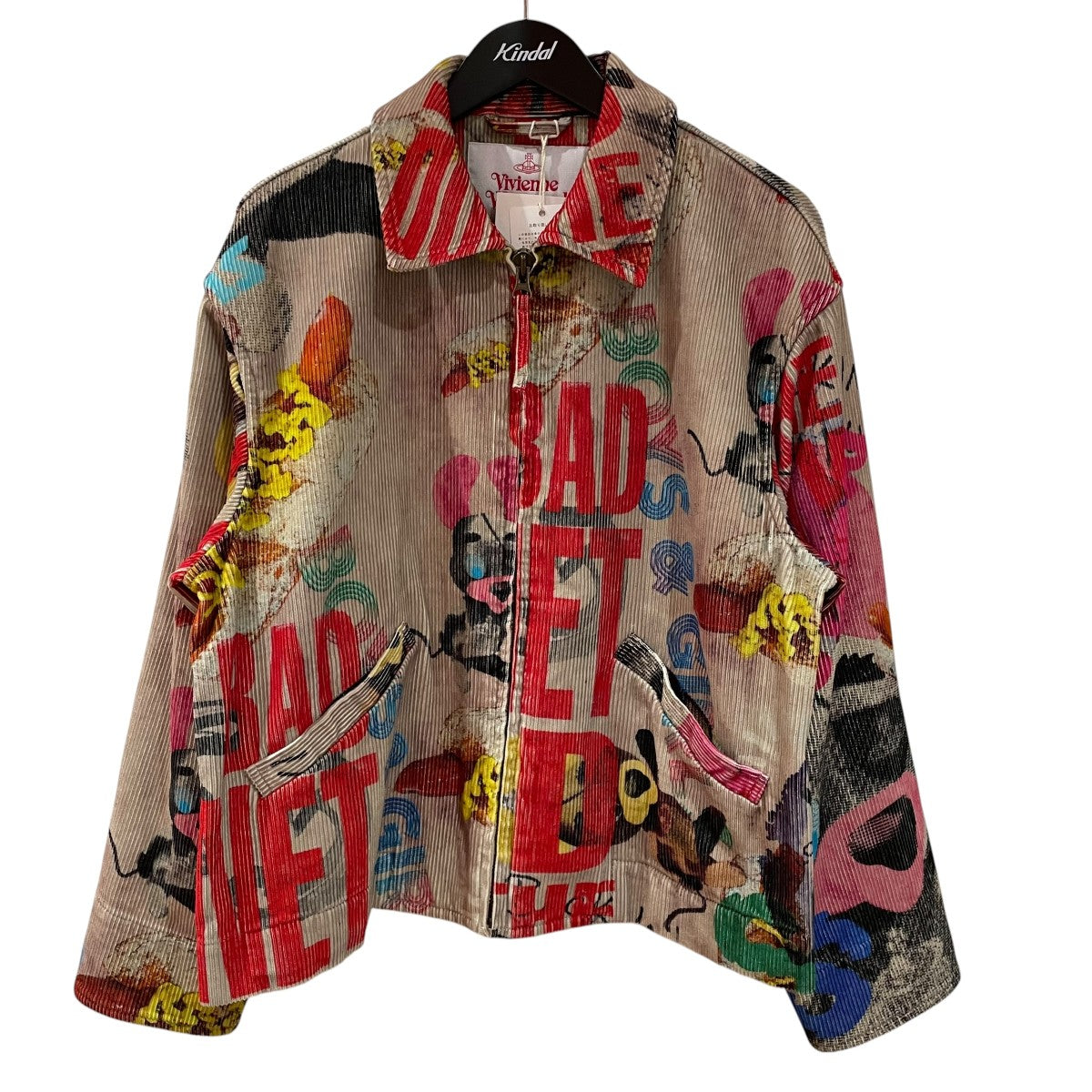 Vivienne Westwood RED LABEL コーデュロイジャケット26-22-452001 古着・中古-1枚目のアイテム画像