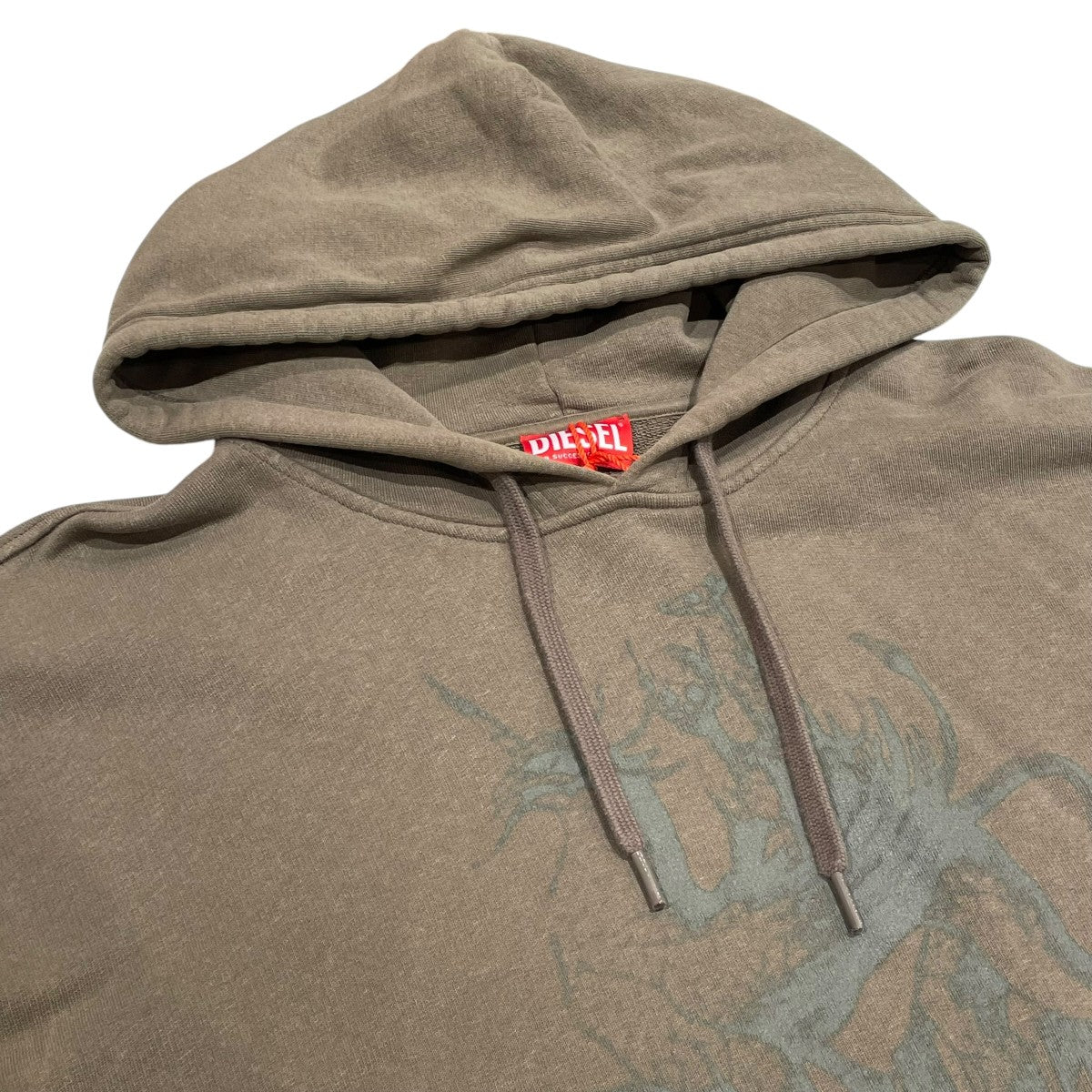 DIESEL Treated hoodie with griffin printプルオーバーパーカーA23805 古着・中古-3枚目のアイテム画像
