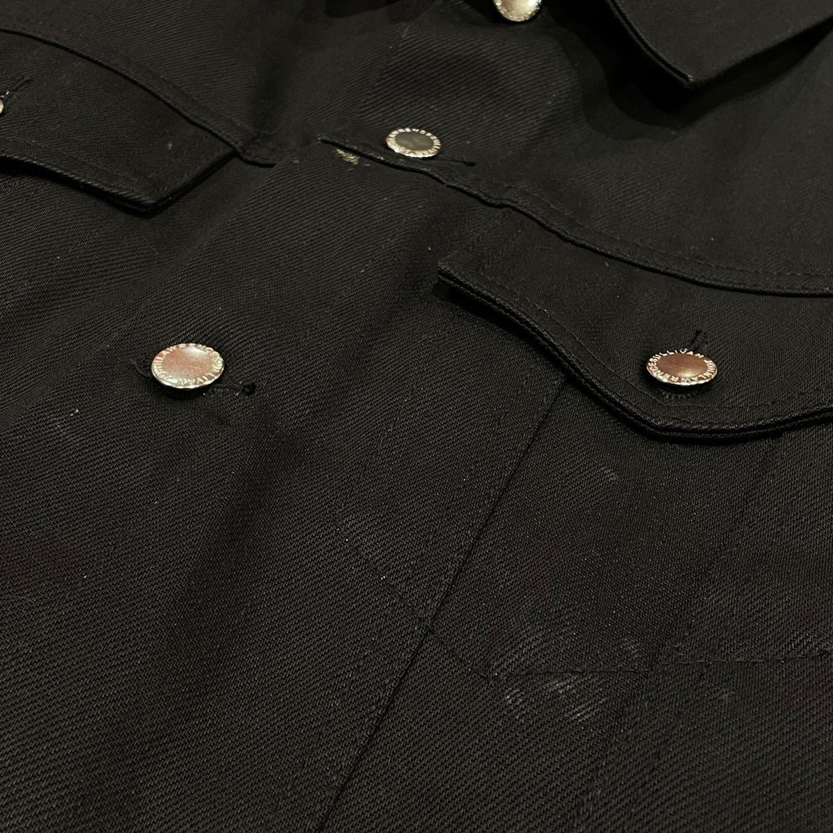 JOHN LAWRENCE SULLIVAN RIGID DENIM STACKED JACKETレイヤードデニムジャケット1B014 0324 34 古着・中古-7枚目のアイテム画像