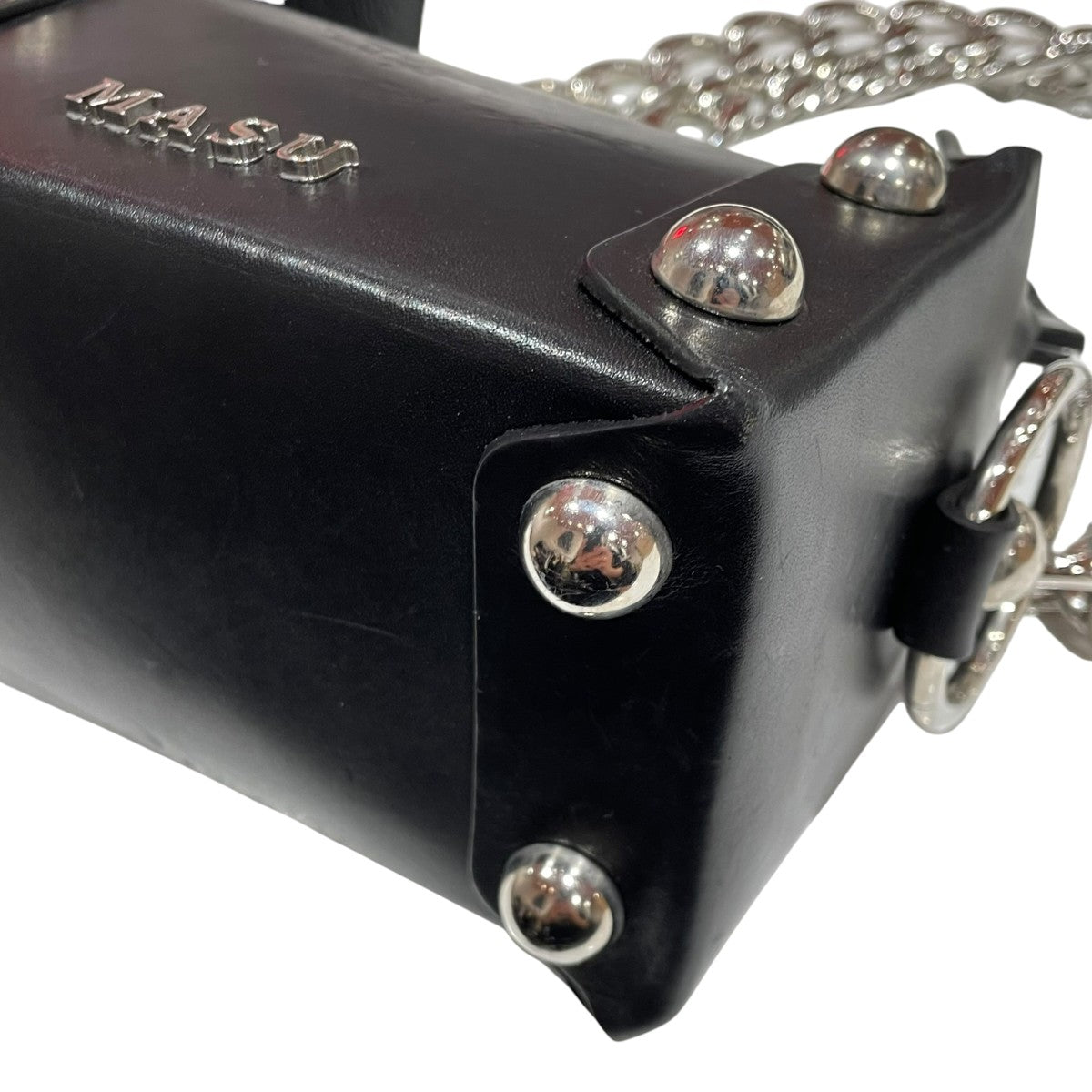 MASU Leather Cake Mini Bagレザーバッグ 古着・中古-4枚目のアイテム画像