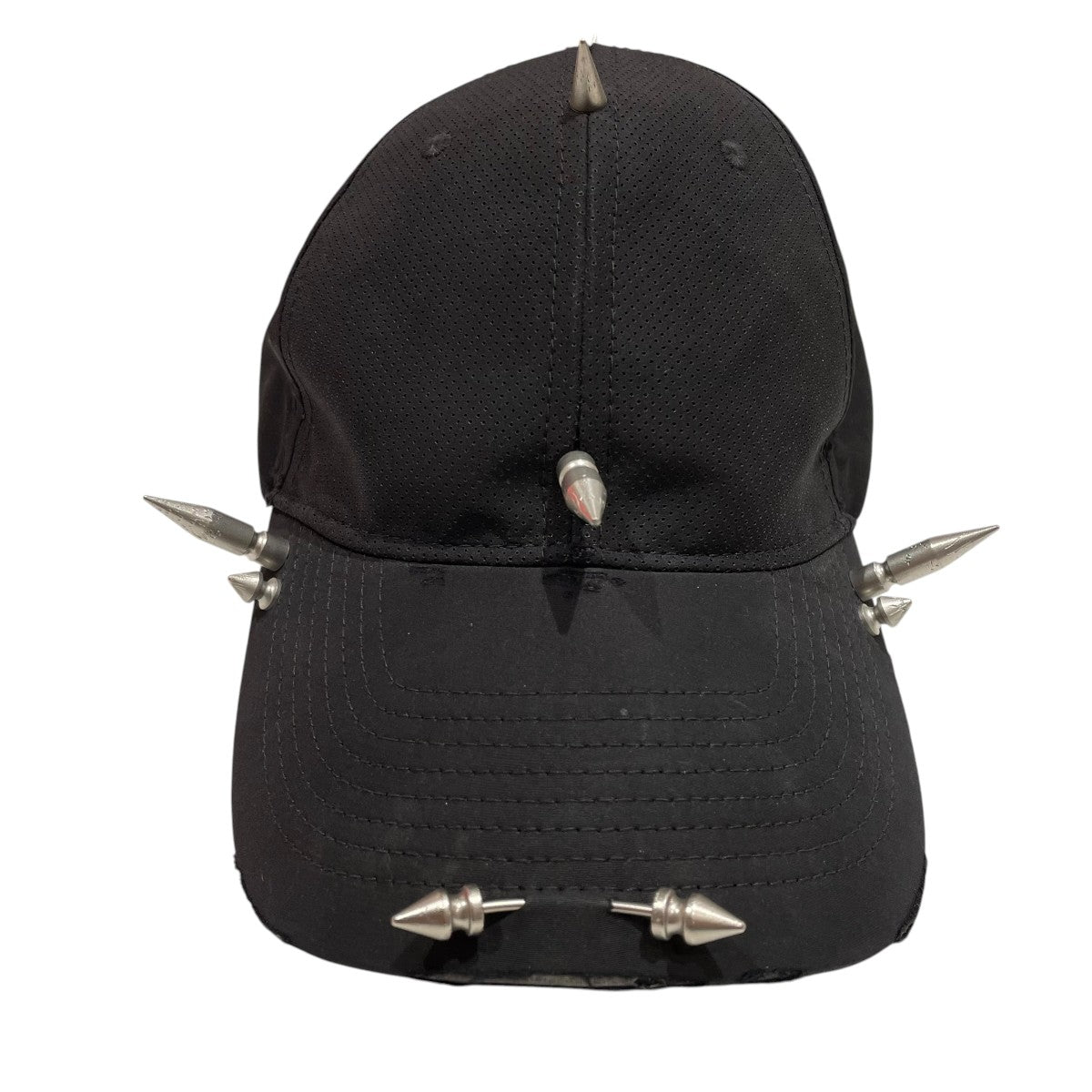 BALENCIAGA Perforated Spike Capスパイクメッシュキャップ830565 古着・中古-2枚目のアイテム画像
