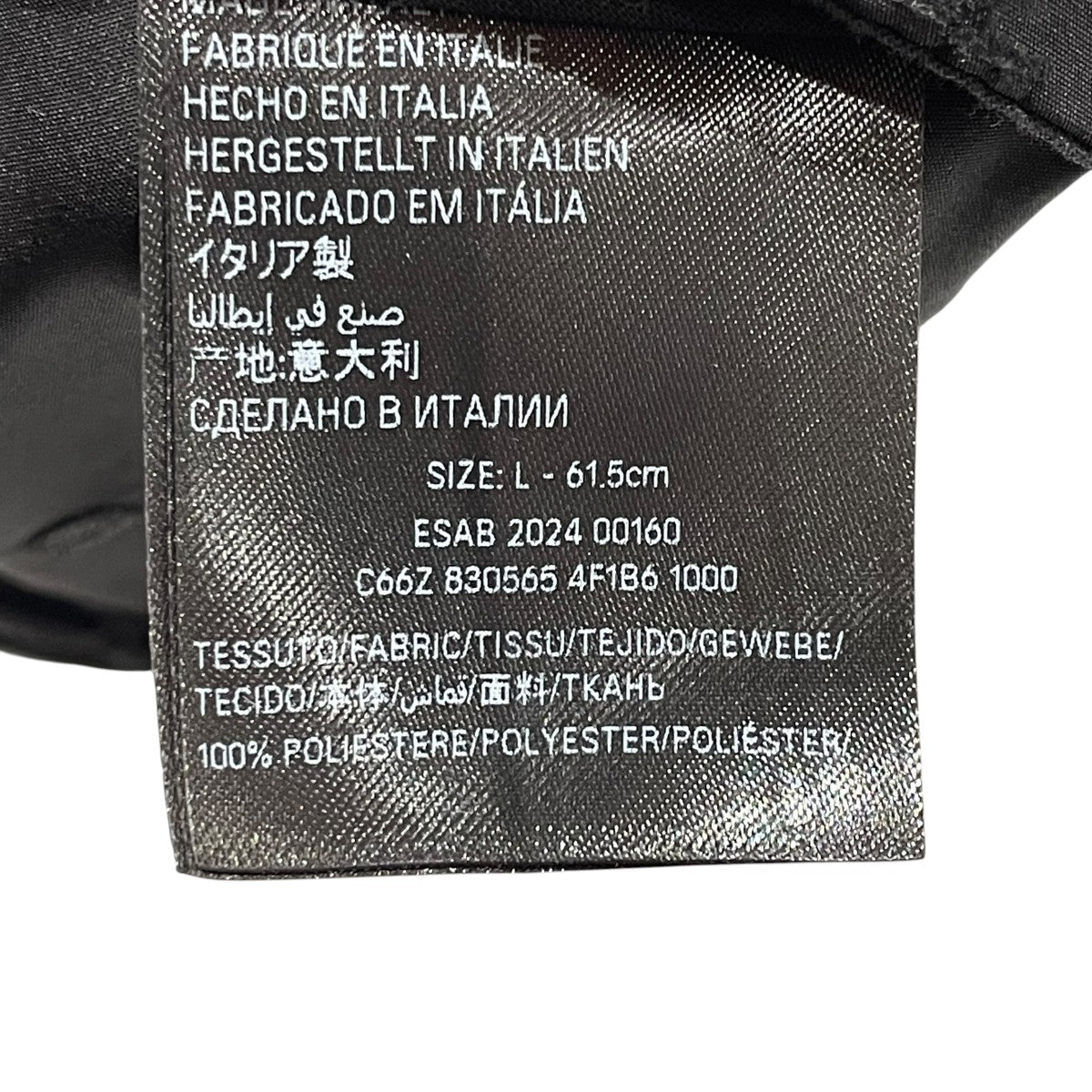 BALENCIAGA Perforated Spike Capスパイクメッシュキャップ830565 古着・中古-6枚目のアイテム画像