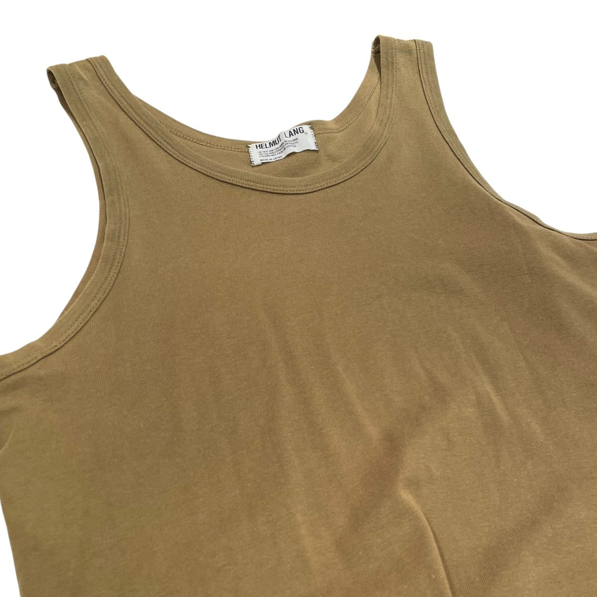HELMUT LANG 本人期 日本製 グンゼタンクトップ 古着・中古-3枚目のアイテム画像