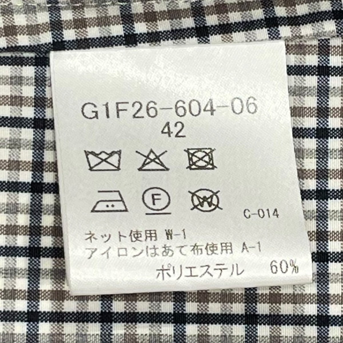 ウールタイプライタースタンドカラーショートブルゾンブルゾンG1F26-604-06