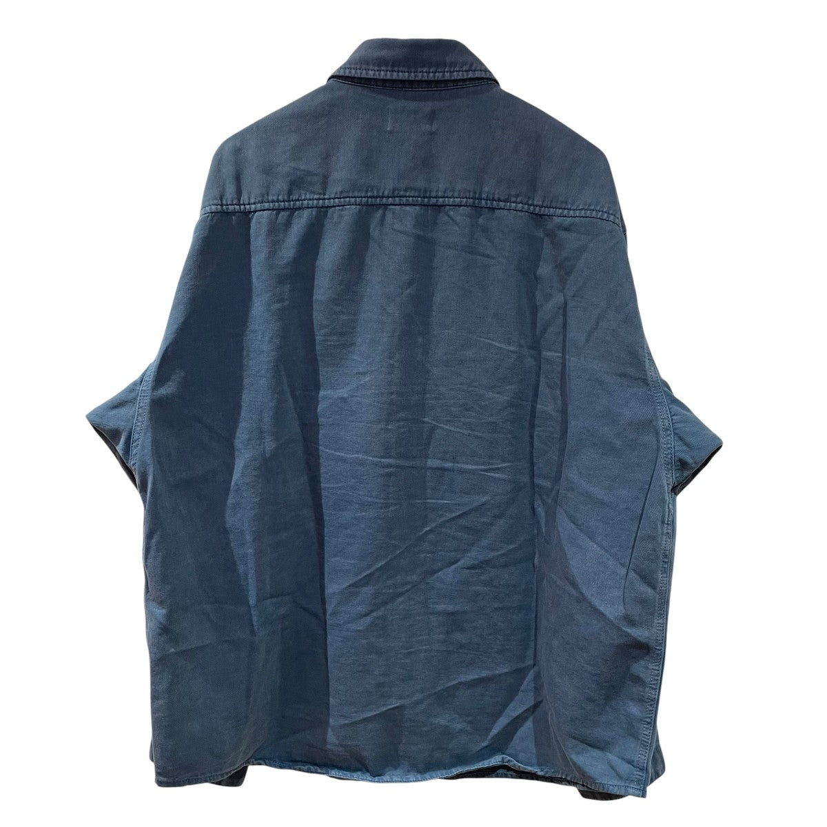 LEMAIRE ガーメントダイコットンデニムシャツ長袖シャツSH1126 LD1027 古着・中古-2枚目のアイテム画像