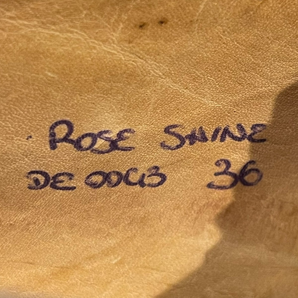 ROSE SHINEレザーシューズDE0043