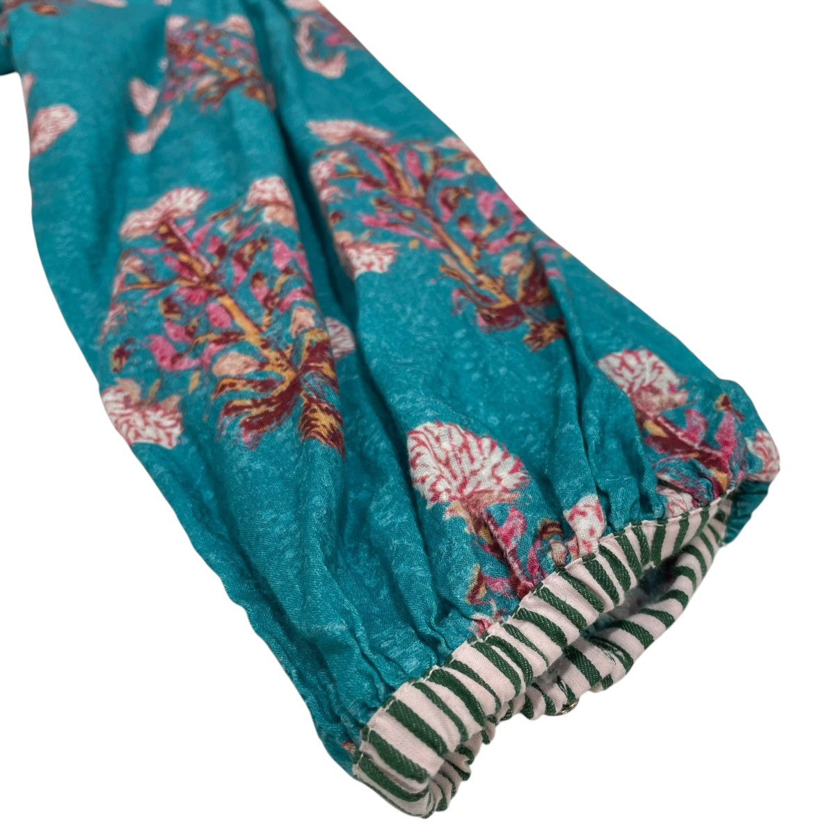 ne quittez pas COTTON JQD MARIGOLD PRINT長袖ワンピース010441GH1 古着・中古-4枚目のアイテム画像