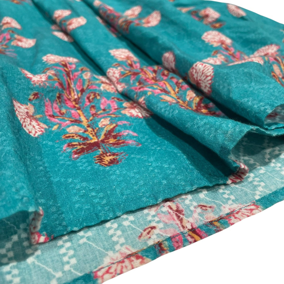 ne quittez pas COTTON JQD MARIGOLD PRINT長袖ワンピース010441GH1 古着・中古-5枚目のアイテム画像