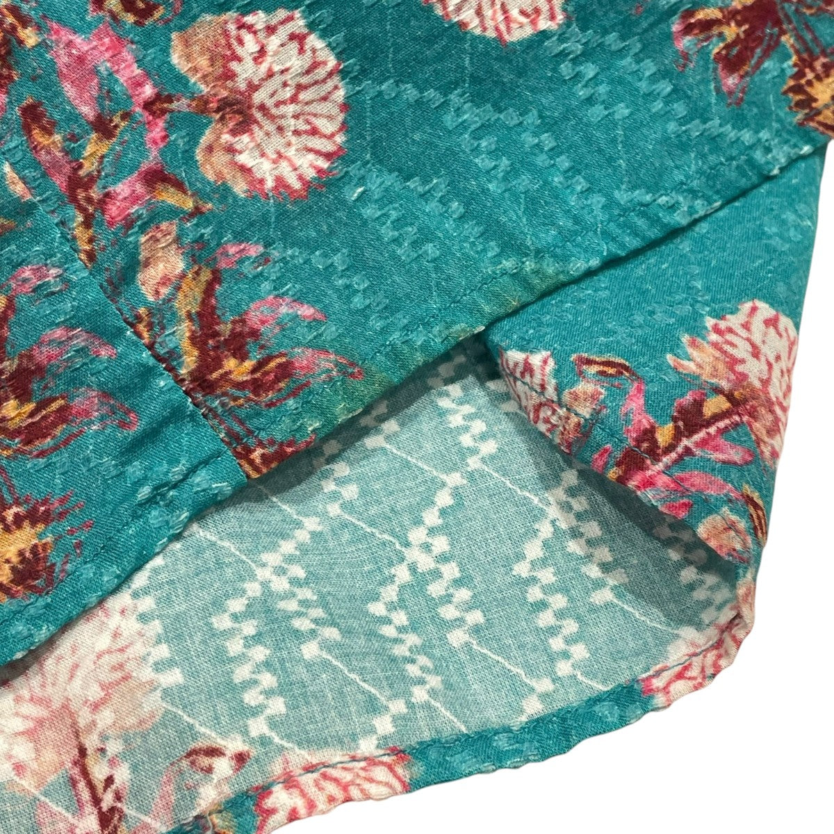 ne quittez pas COTTON JQD MARIGOLD PRINT長袖ワンピース010441GH1 古着・中古-7枚目のアイテム画像