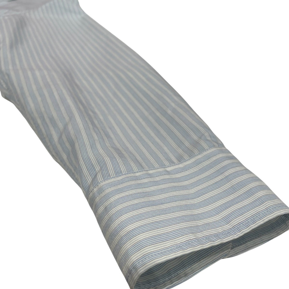 AURALEE FINX POLYESTER STRIPE SHIRT ONE-PIECEシャツワンピースA23SD06PS 古着・中古-4枚目のアイテム画像