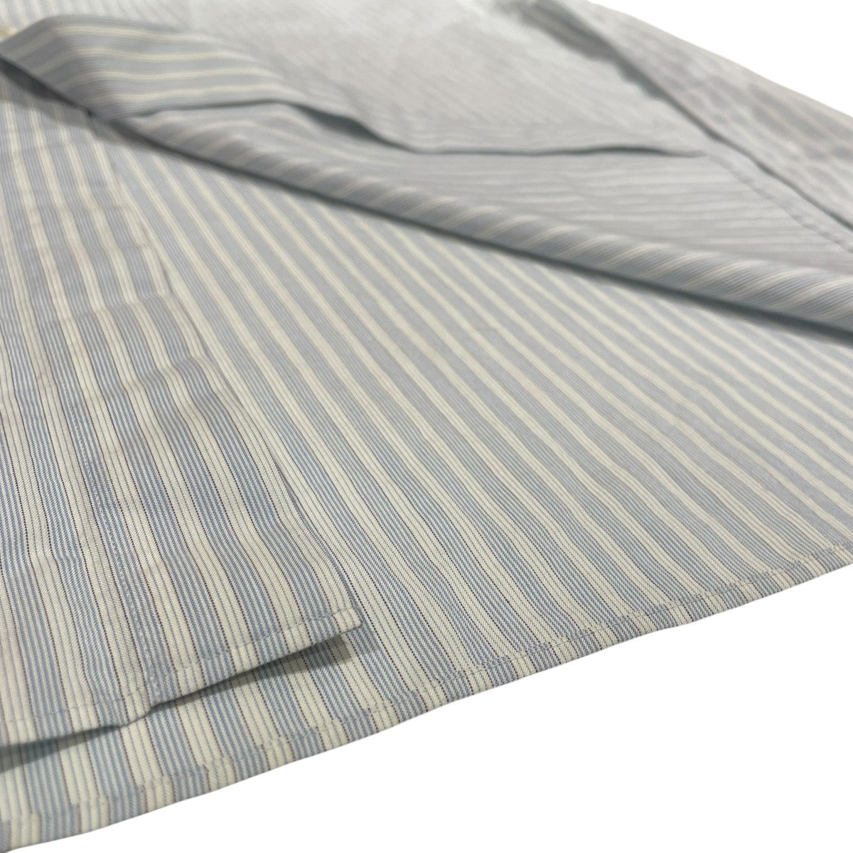 AURALEE FINX POLYESTER STRIPE SHIRT ONE-PIECEシャツワンピースA23SD06PS 古着・中古-5枚目のアイテム画像