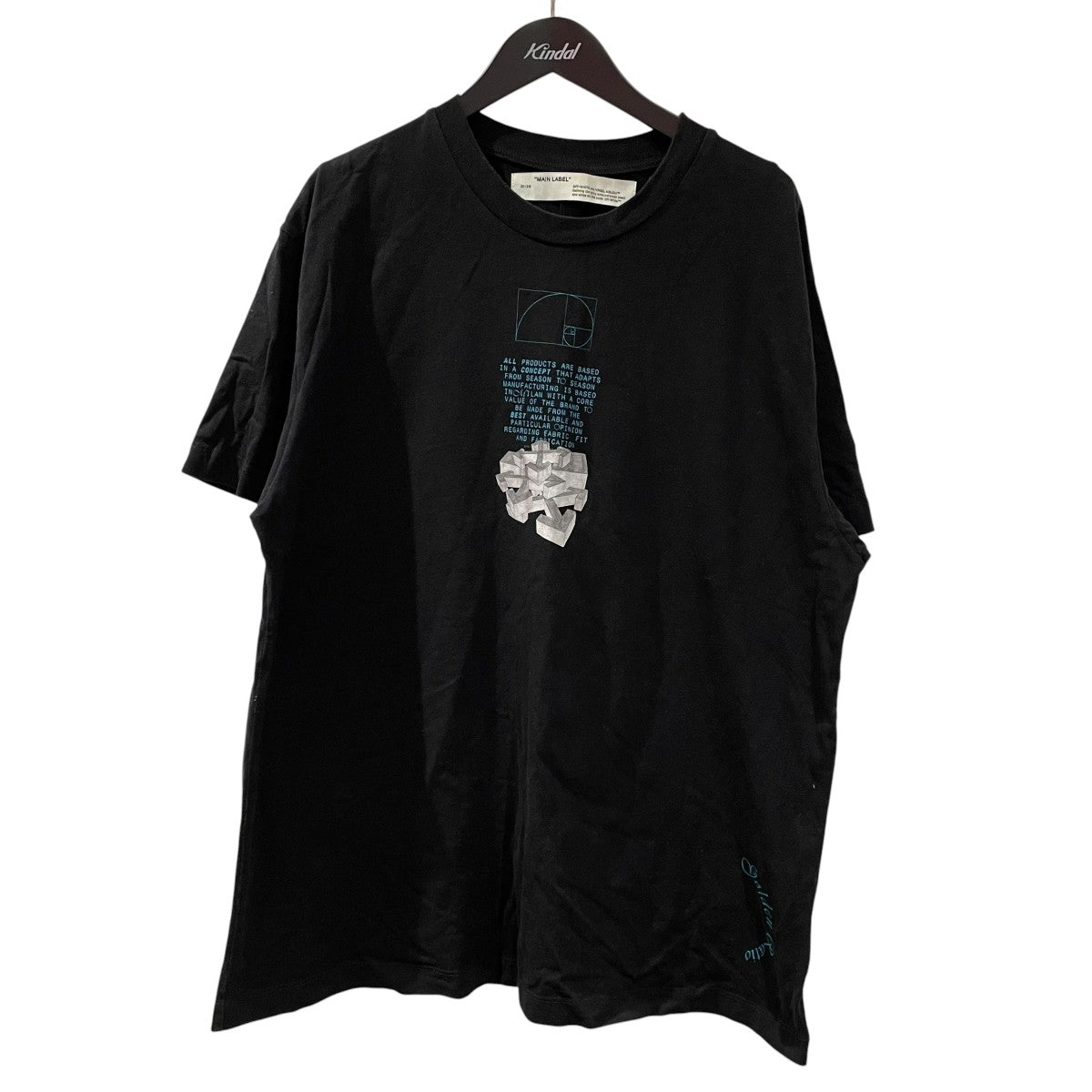 OFFWHITE 半袖TシャツOMAA038R20185005 古着・中古-1枚目のアイテム画像