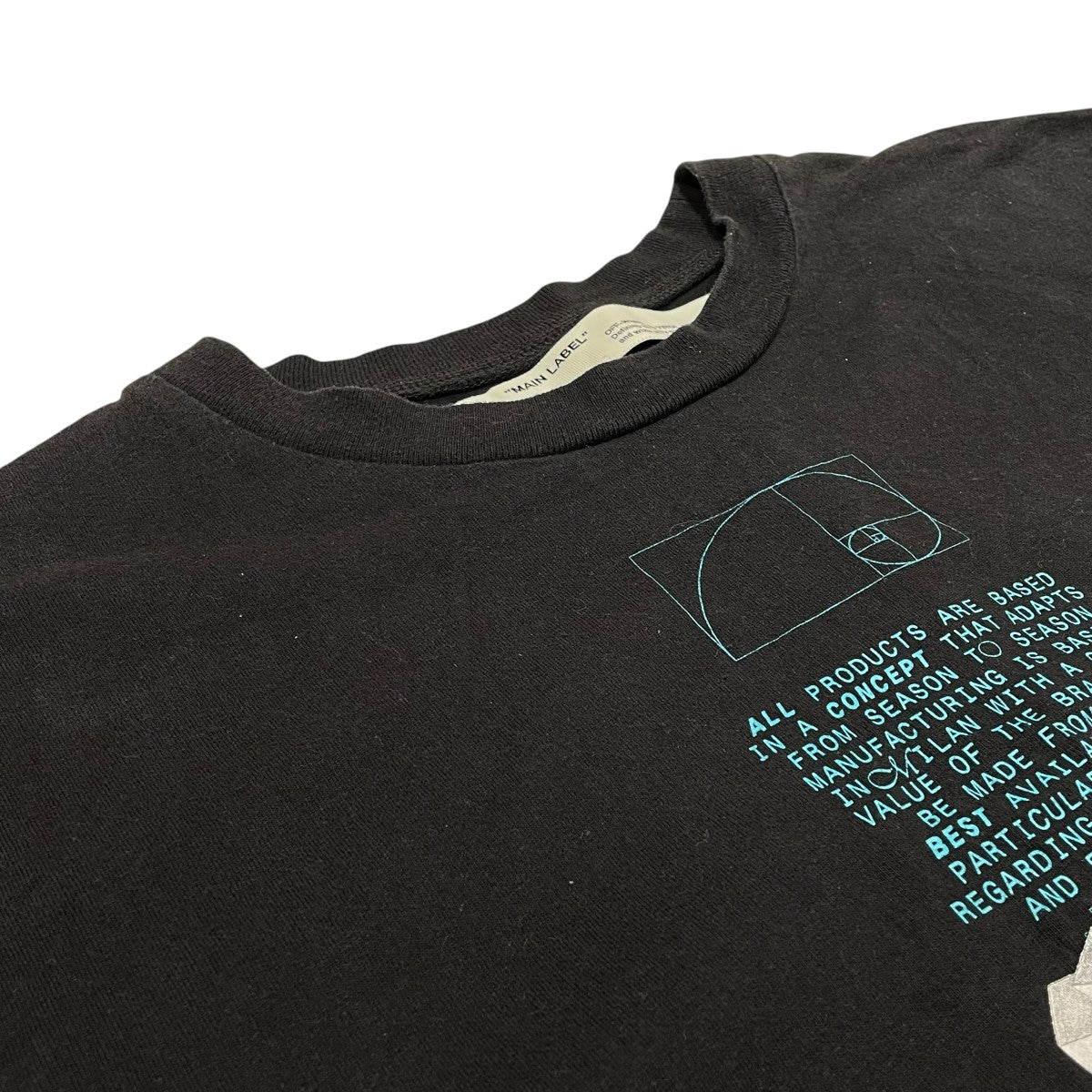 OFFWHITE 半袖TシャツOMAA038R20185005 古着・中古-3枚目のアイテム画像
