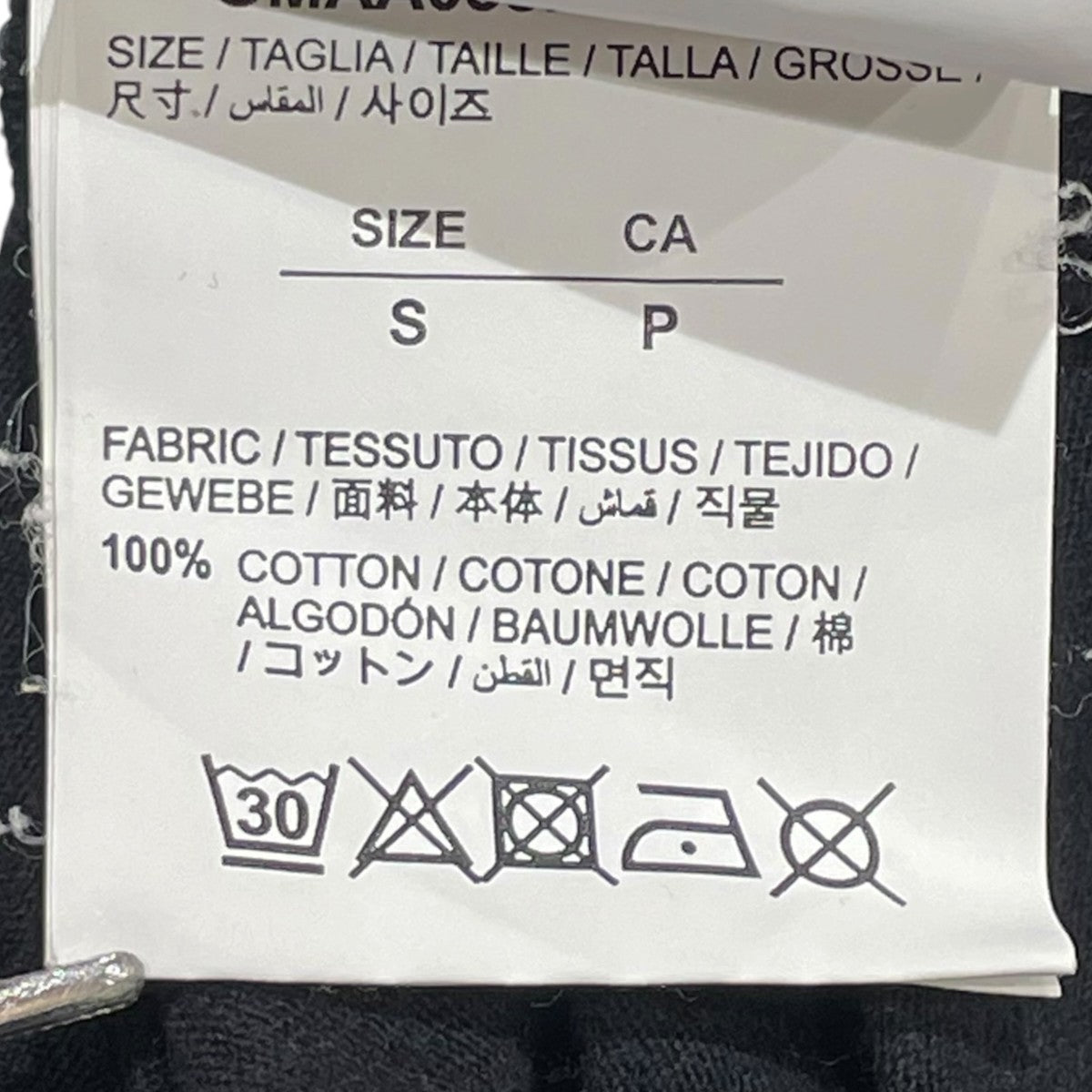 OFFWHITE 半袖TシャツOMAA038R20185005 古着・中古-7枚目のアイテム画像