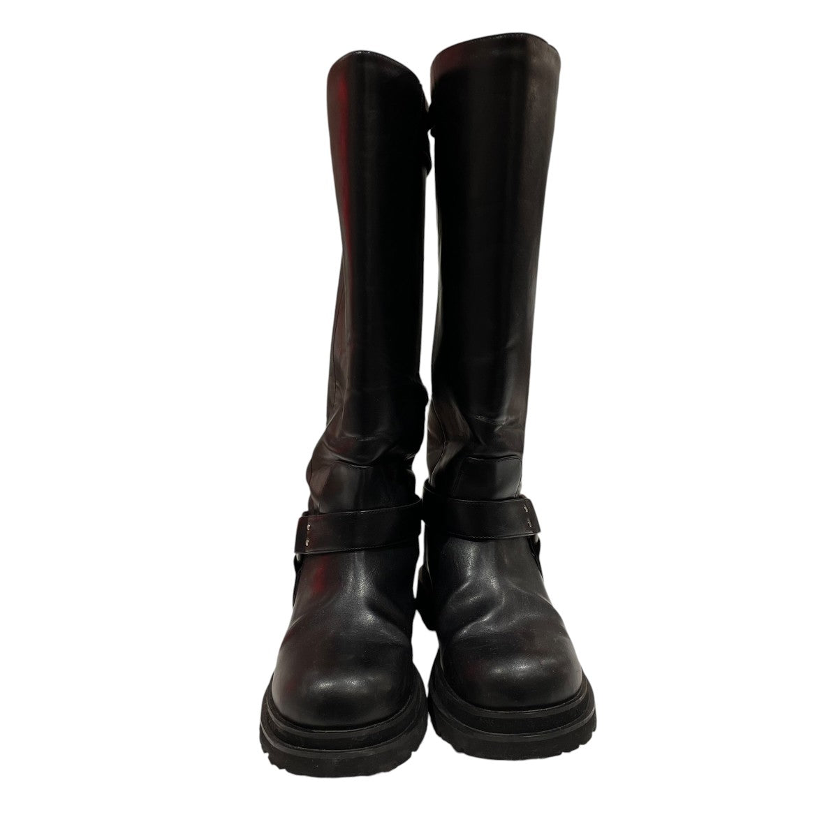 SIDE WAVE BUCKLE LONG BOOTSロングブーツ