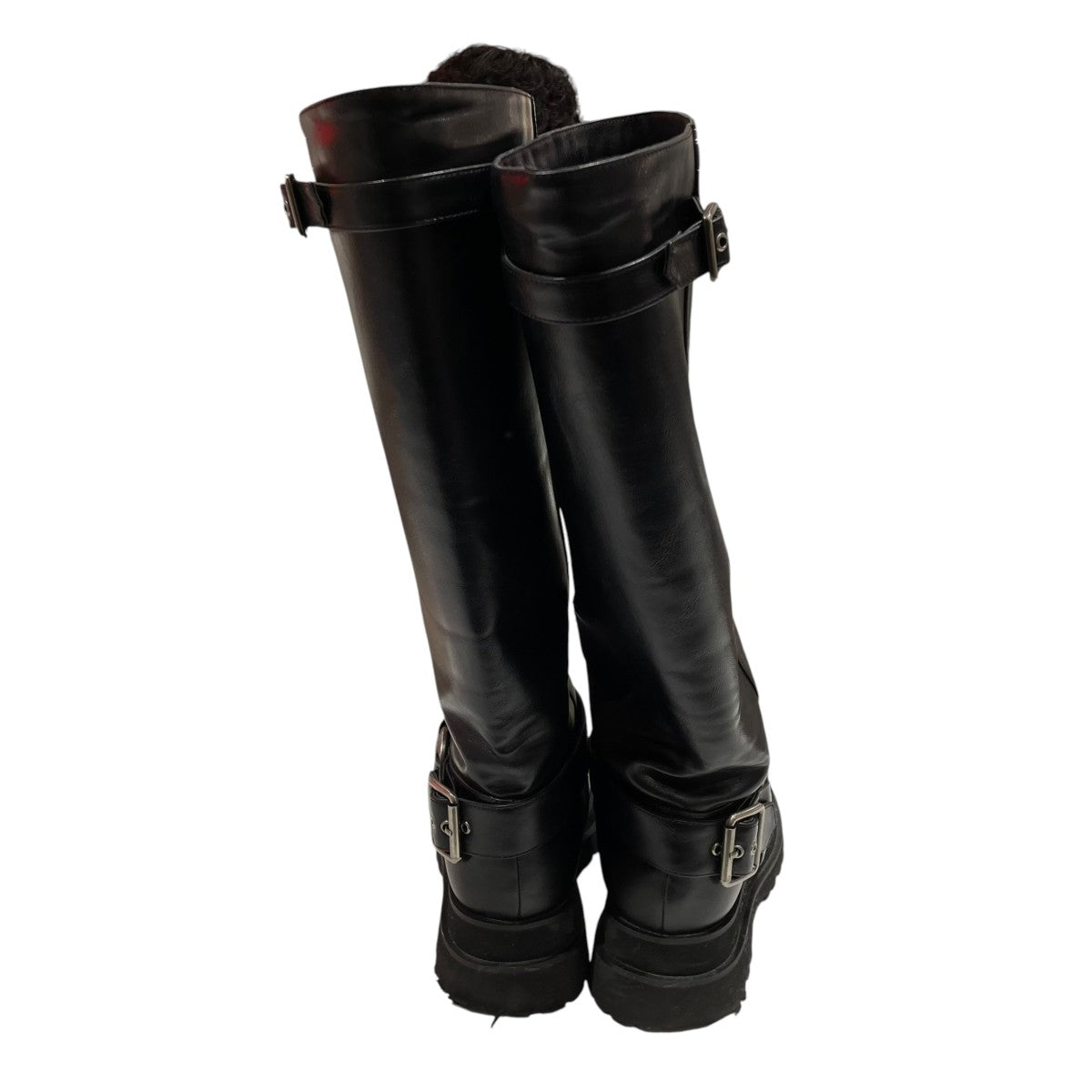 SIDE WAVE BUCKLE LONG BOOTSロングブーツ