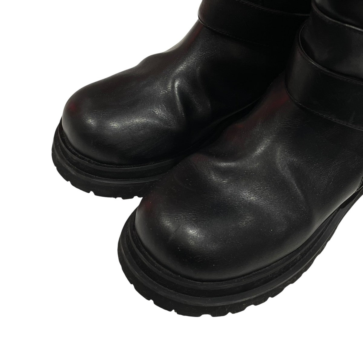 SIDE WAVE BUCKLE LONG BOOTSロングブーツ