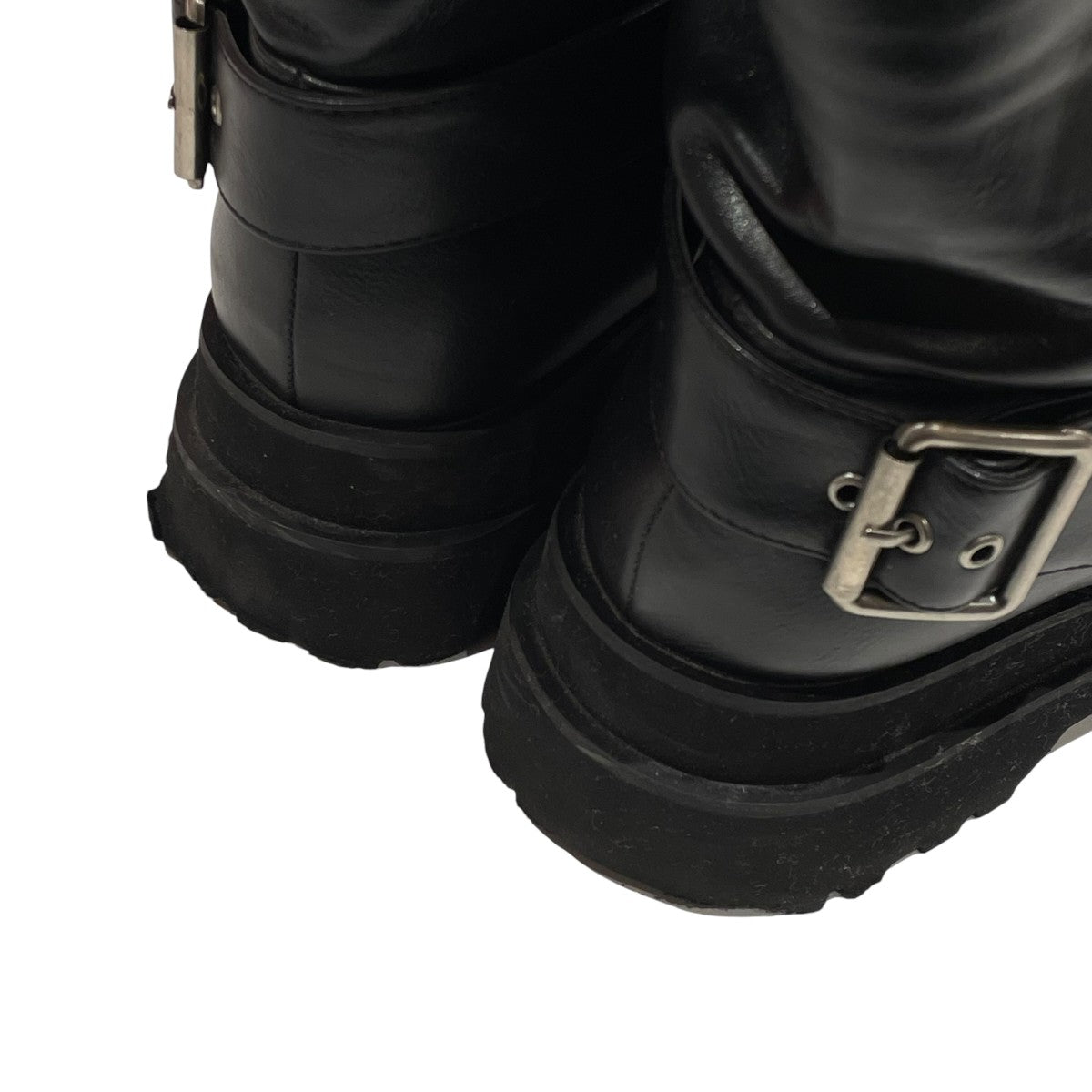 SIDE WAVE BUCKLE LONG BOOTSロングブーツ
