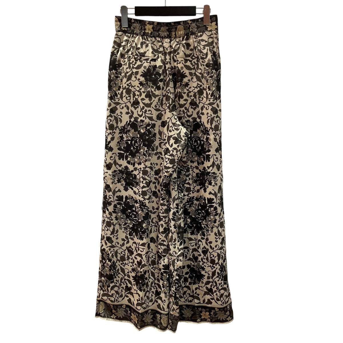AMERI DAQHNE SCARF PANTSボタニカル柄ワイドパンツ0125208910560 古着・中古-2枚目のアイテム画像
