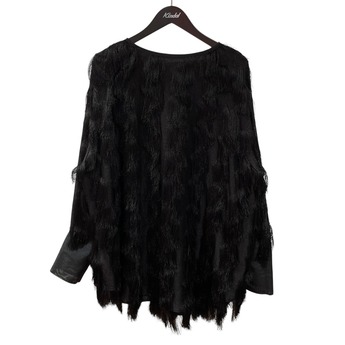 FULL FRINGE OVER TOPS長袖ブラウス0124204920220
