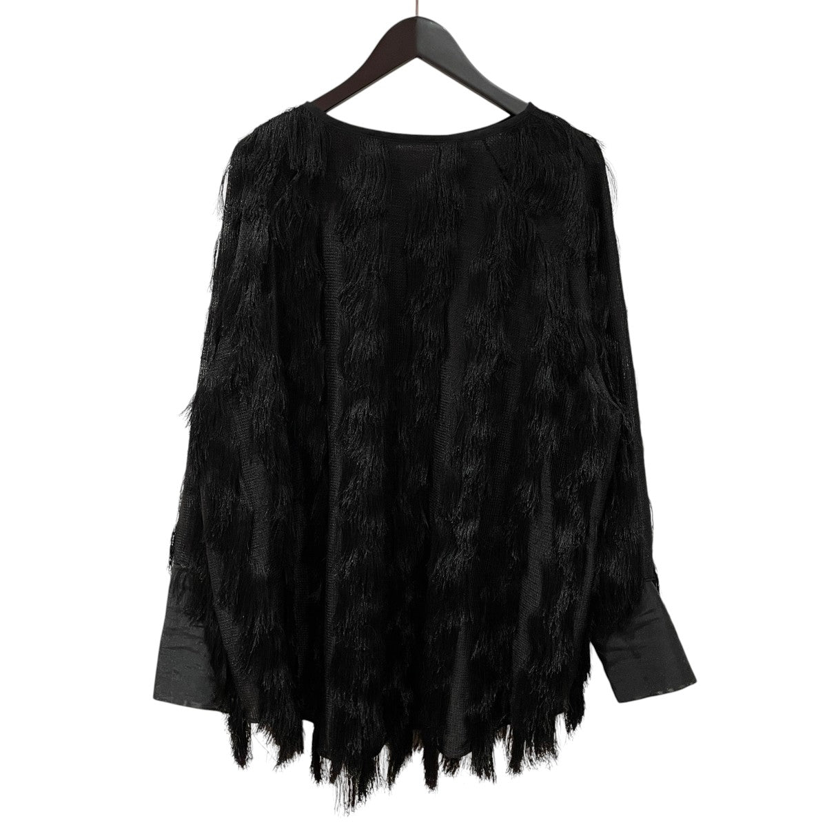FULL FRINGE OVER TOPS長袖ブラウス0124204920220