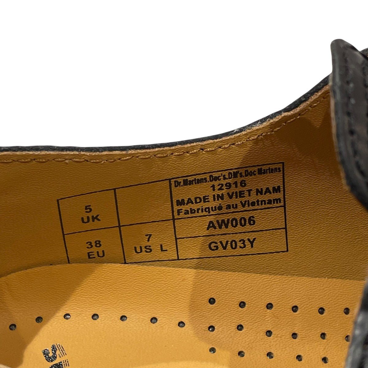 Dr．Martens ORIGINALS SHOES SMOOTH 8065 MARY JANEメリージェーン12916 古着・中古-6枚目のアイテム画像