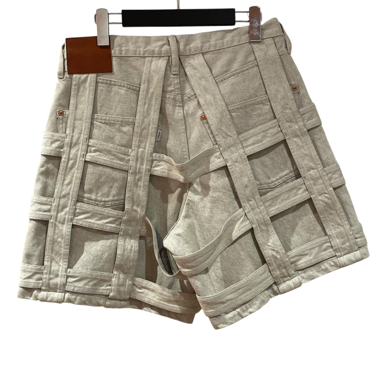 SUGARHILL CAGED DENIM SHORT PANTSデニムパンツ2541000408 古着・中古-2枚目のアイテム画像