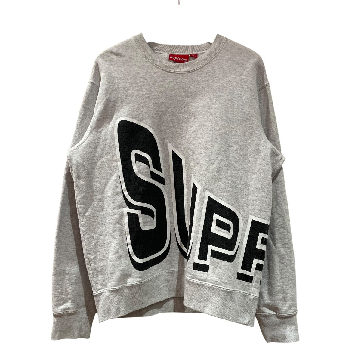 Supreme(シュプリーム) 18SSSide Arc Crewneckスウェット ライトグレー