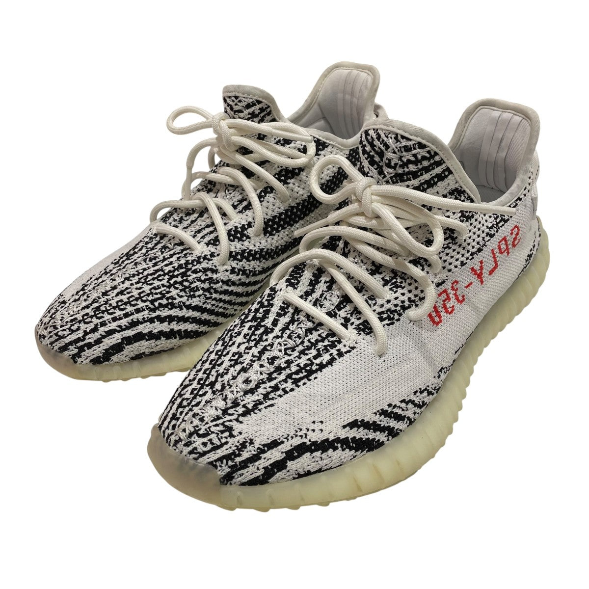 adidas×YEEZY YEEZY Boost 350 V2 ZebraローカットスニーカーCP9654 古着・中古-1枚目のアイテム画像