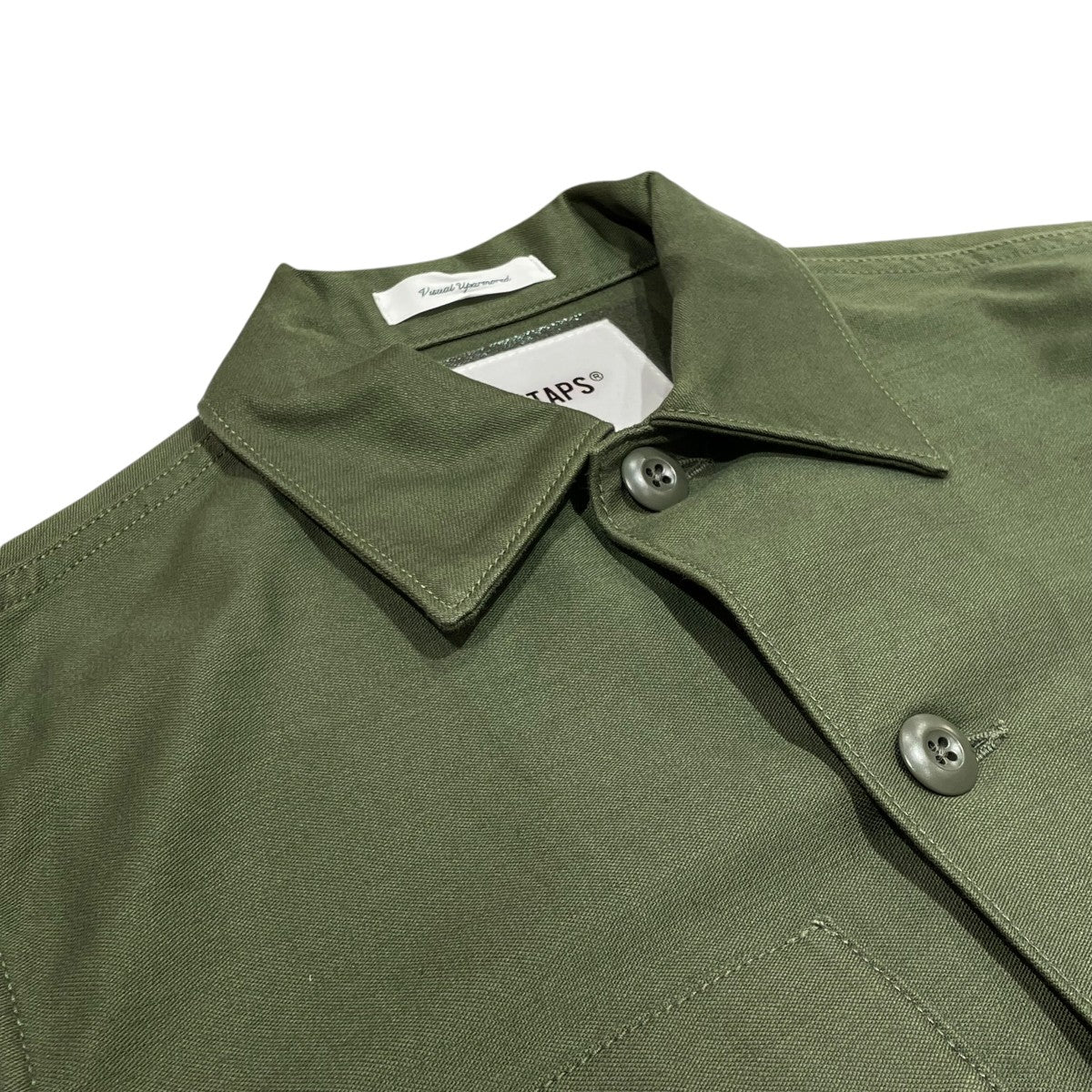 WTAPS COTTON．SATINカバーオールwmill ls 02 古着・中古-3枚目のアイテム画像