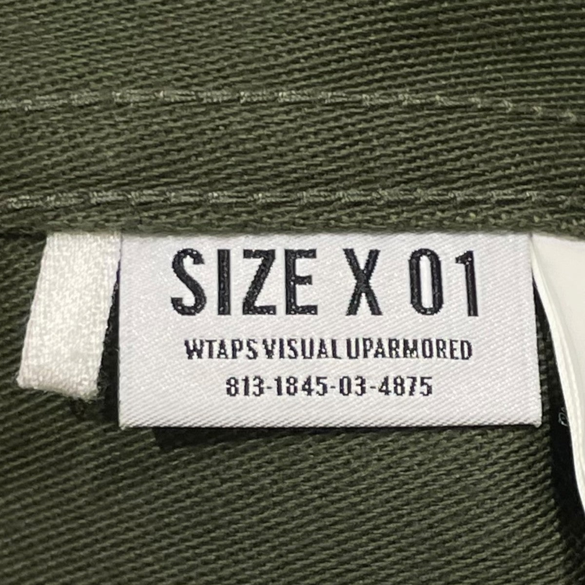 WTAPS COTTON．SATINカバーオールwmill ls 02 古着・中古-6枚目のアイテム画像